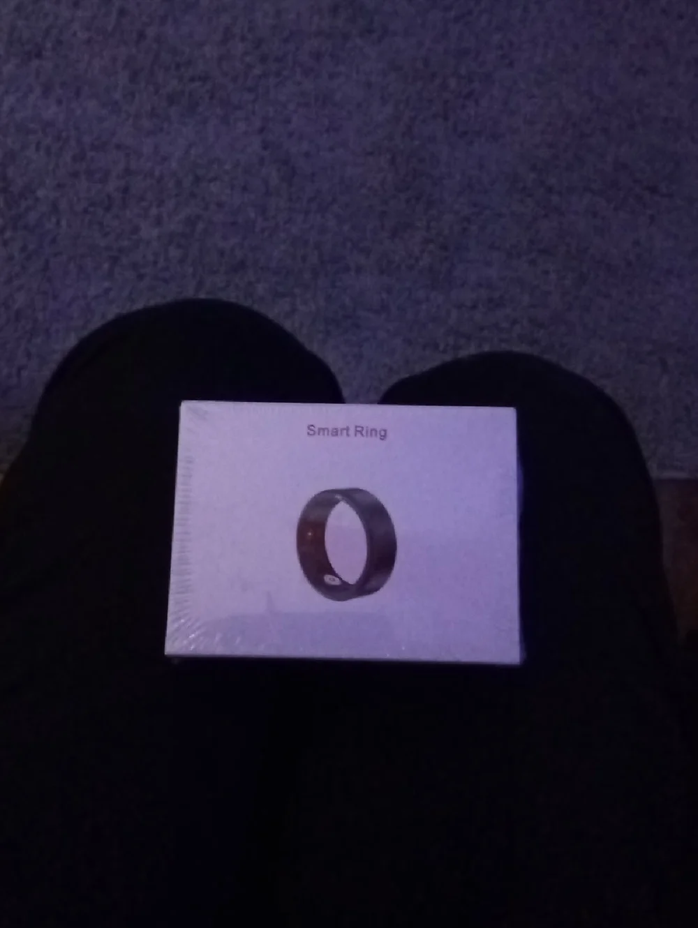 Smart Ring Box - Black Ring Image